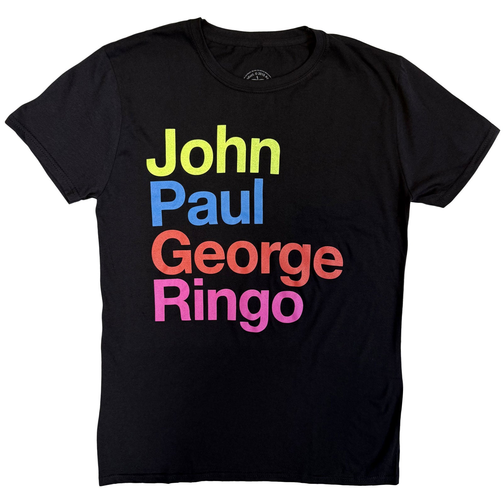BEATLES, THE - JPG&R PEPPER SUIT COLOURS - T-Shirt Black
